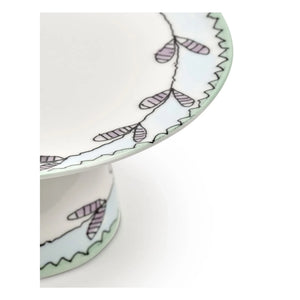 Plato de tarta Serax - Blossom Milk, Marni | Blanco