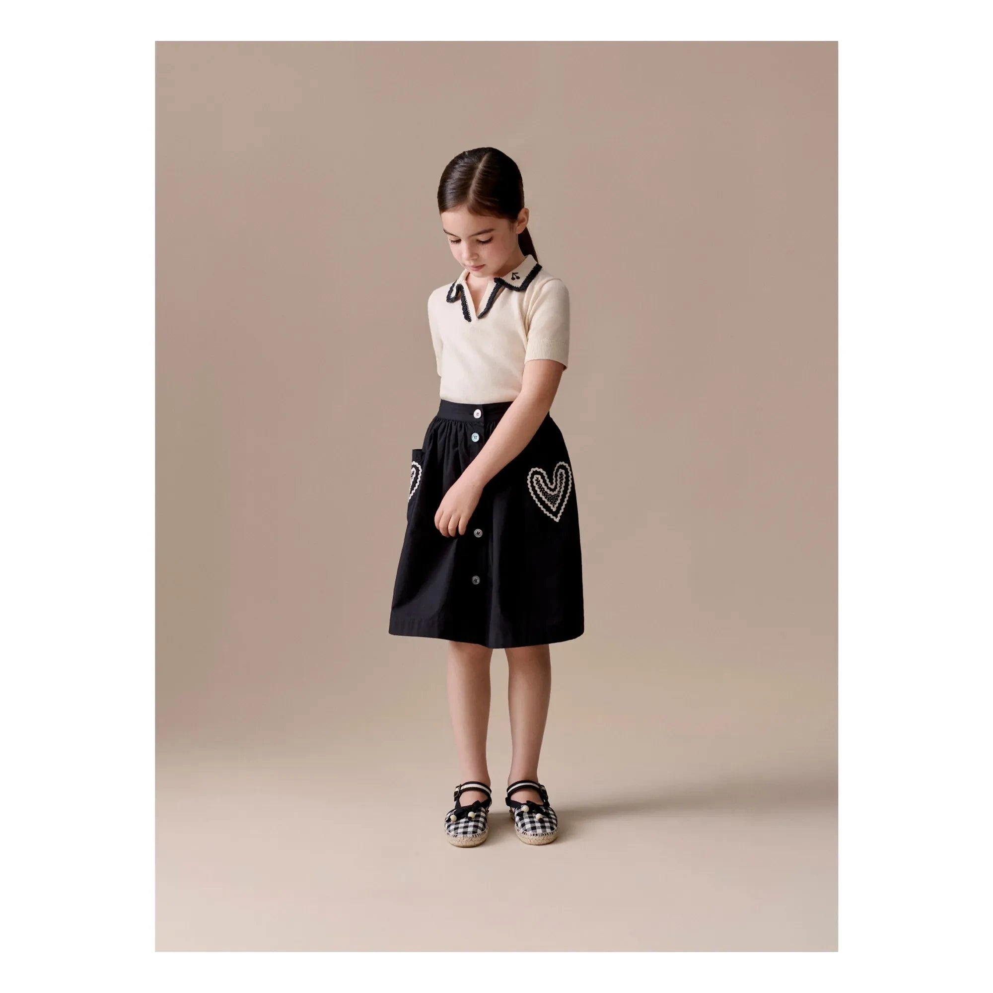 Bonpoint - Polo de lana Lisette | Crudo