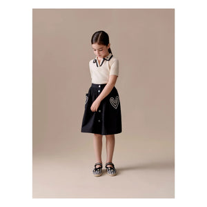 Bonpoint - Polo de lana Lisette | Crudo
