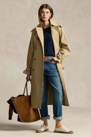 Gabardina de algodón Polo Ralph Lauren