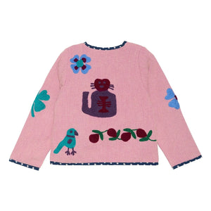 SISSEL EDELBO - Chaqueta de algodón orgánico Clio - Colección infantil | Rosa
