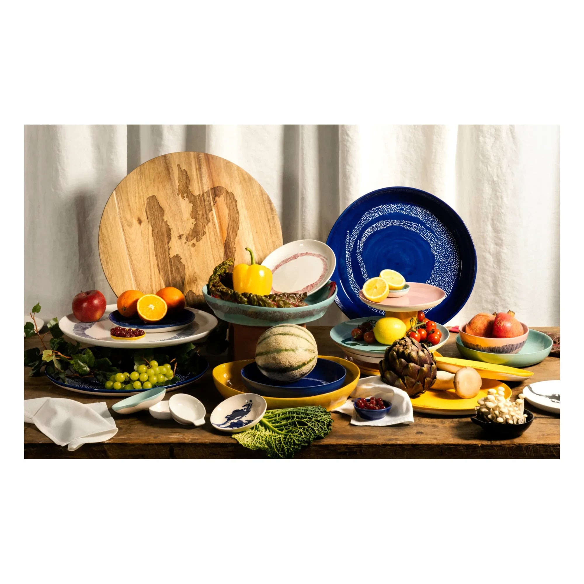 Serax - Platos Feast - Ottolenghi - Set de 2 | Azul