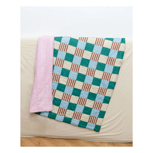 Tarta Gelatina - Manta reversible Playground | Verde
