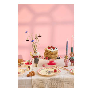 Rice - Plato de postre de melamina - Rice x Nathalie Lété | Rosa
