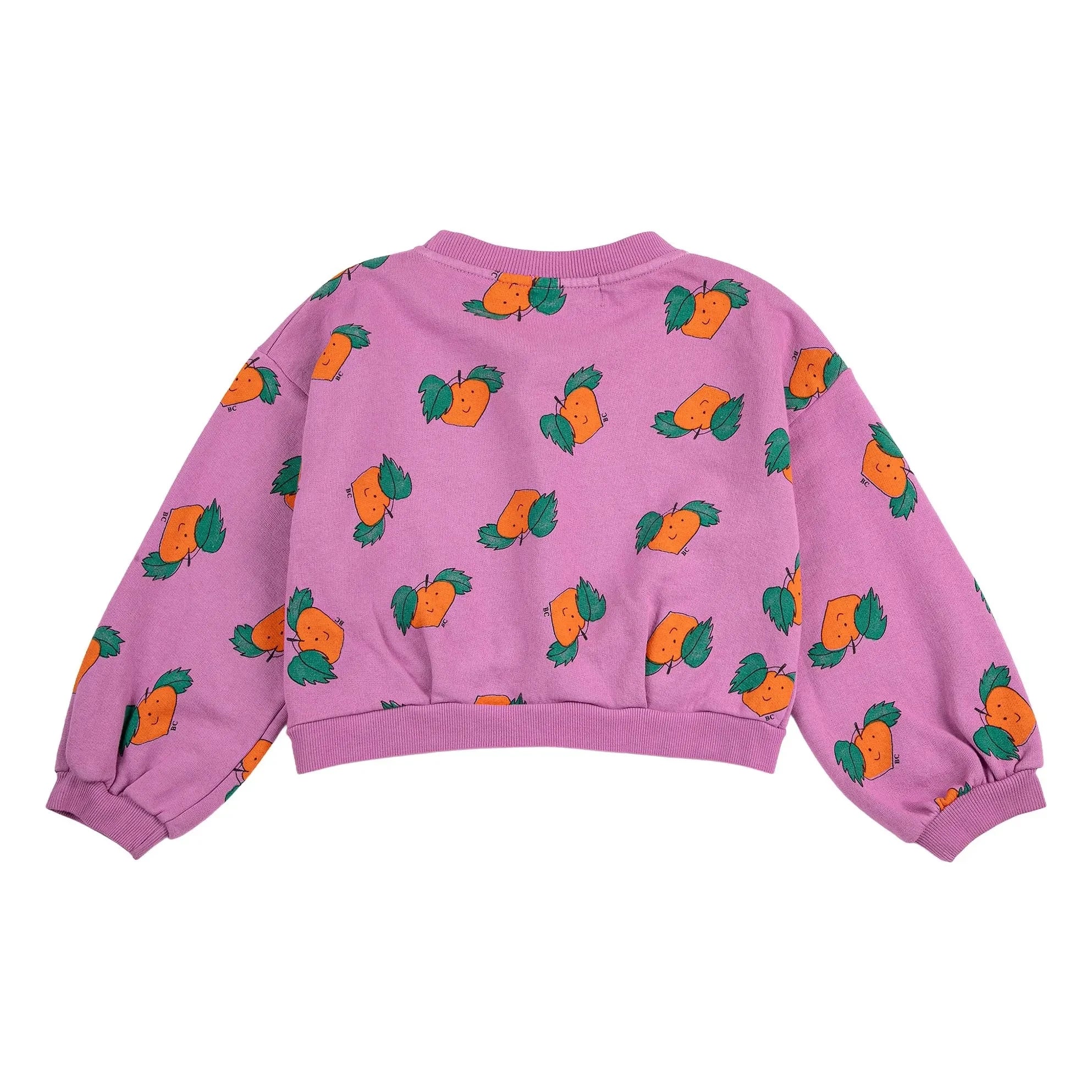 Bobo Choses - Sudadera Corta de Algodón Orgánico Morado