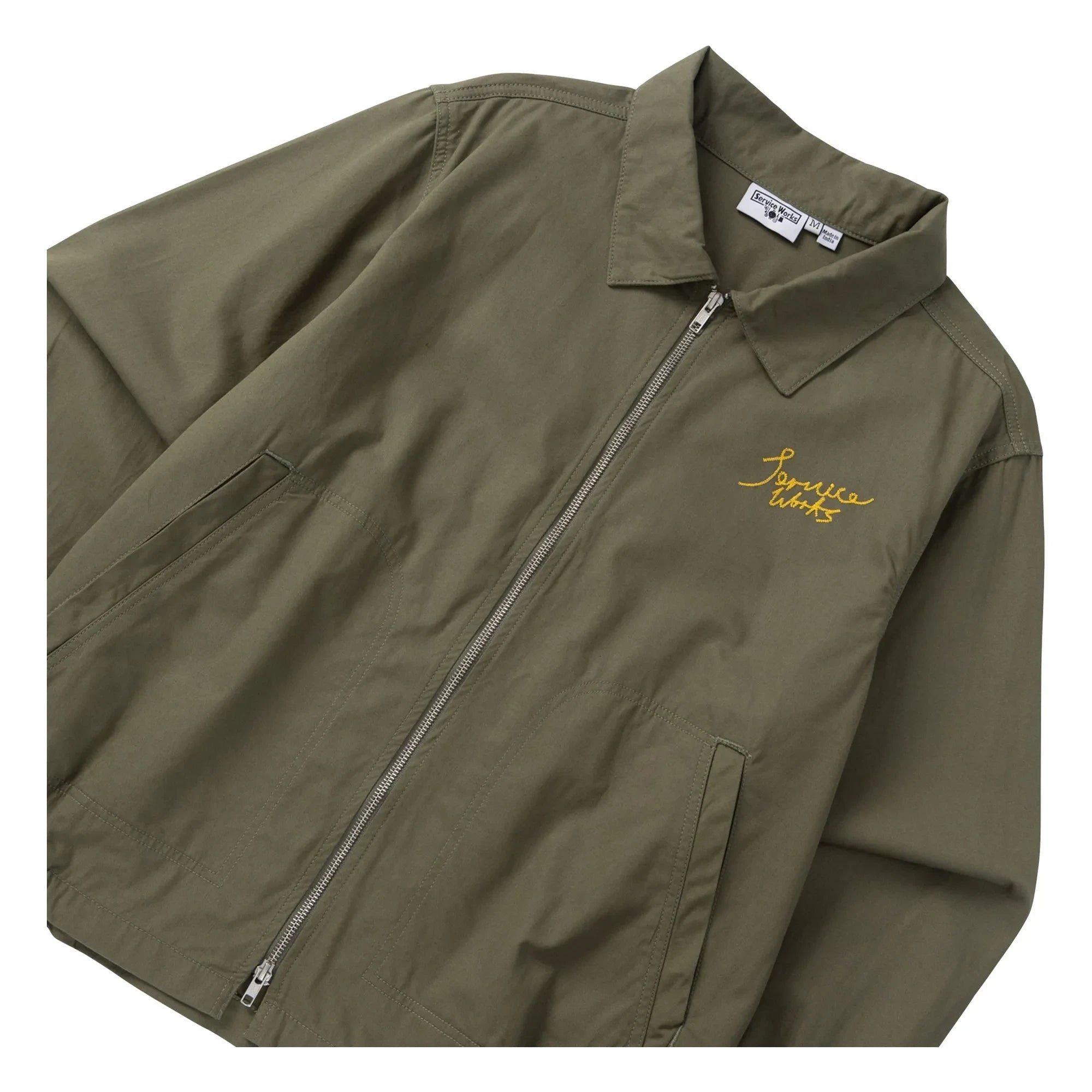 Service Works - Chaqueta de trabajo de sarga | Caqui