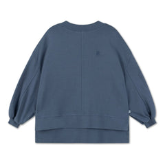 Repose AMS - Sudadera de algodón orgánico en forma de caja | Gris carbón