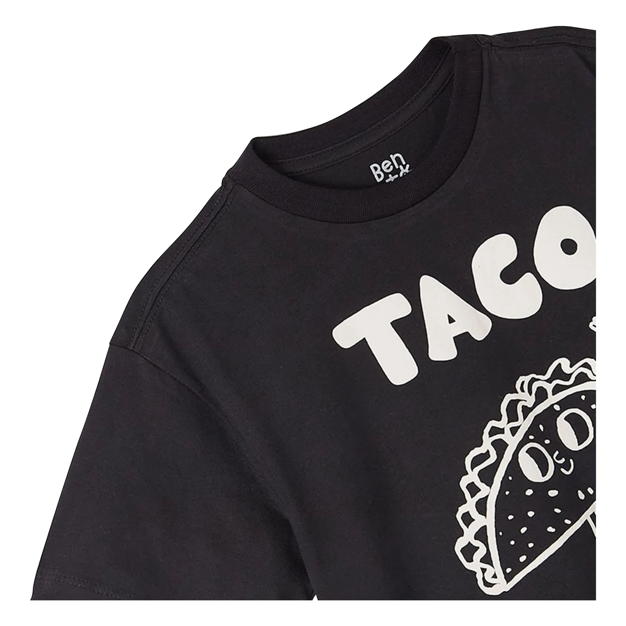 Fabula - Camiseta Taco Loco | Negro