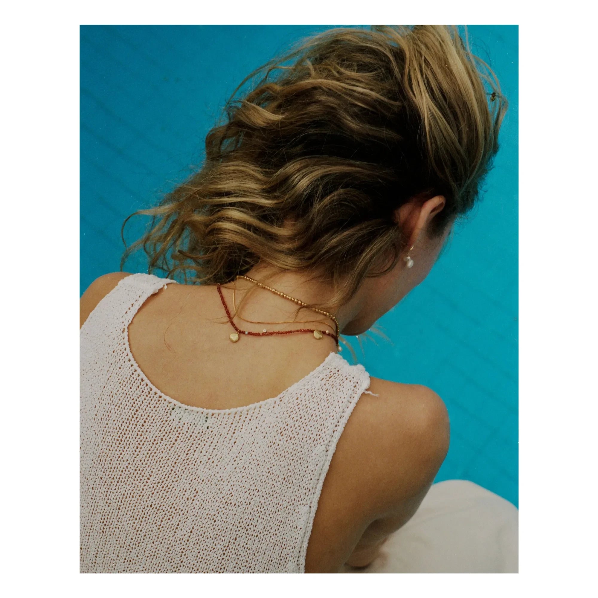 Anni Lu - Collar Harmony marrón | Rojo