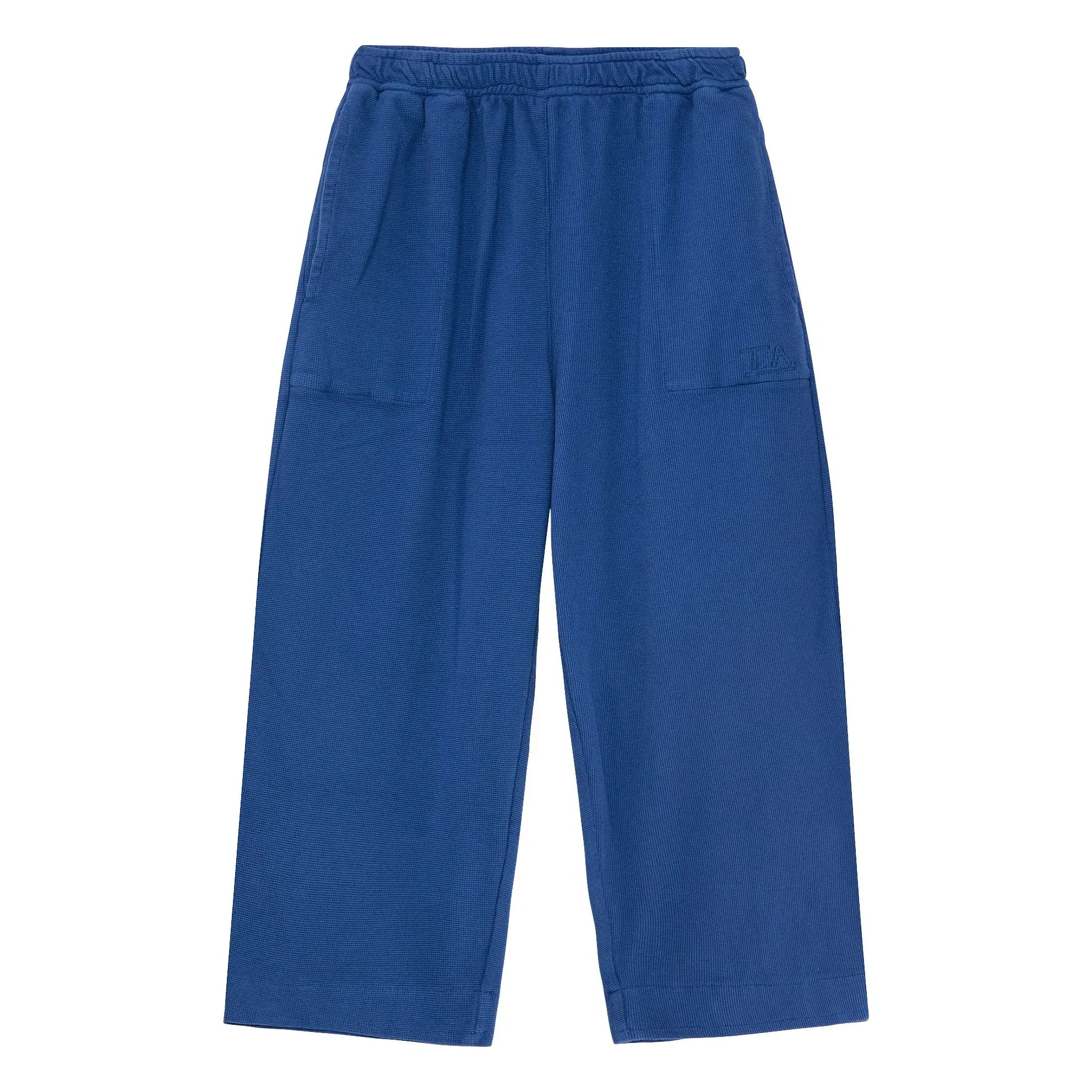 True Artist - Jogger texturizado N°8 Algodón orgánico | Azul