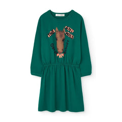 The Animals Observatory - Vestido Basset Pamuk | Verde