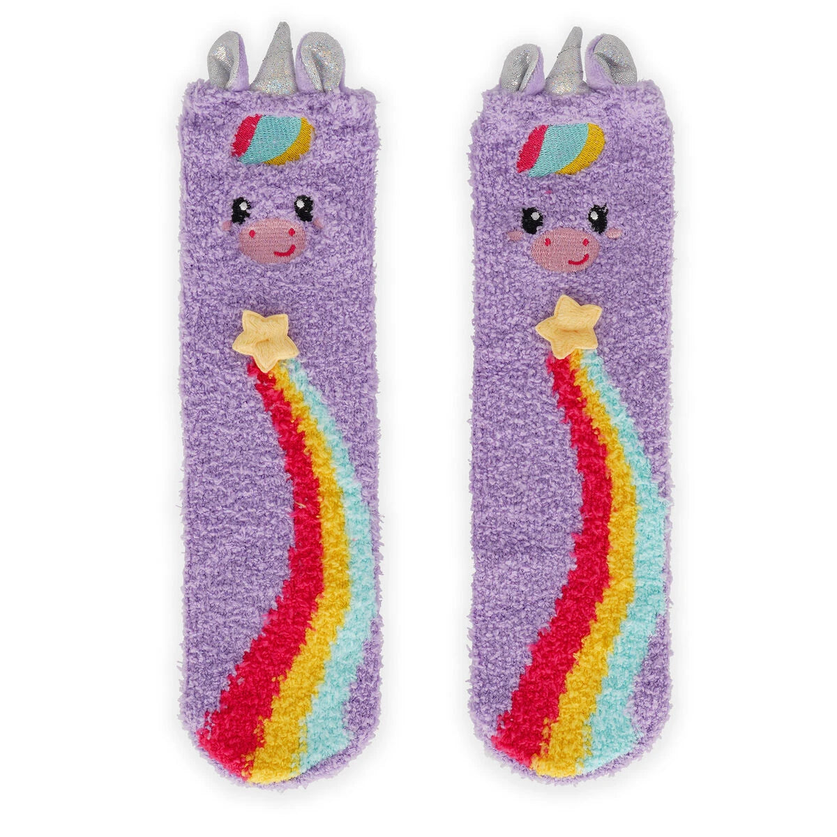 Legami - Calcetines Antideslizantes de Unicornio para Adultos - ¡Ajuste Perfecto!
