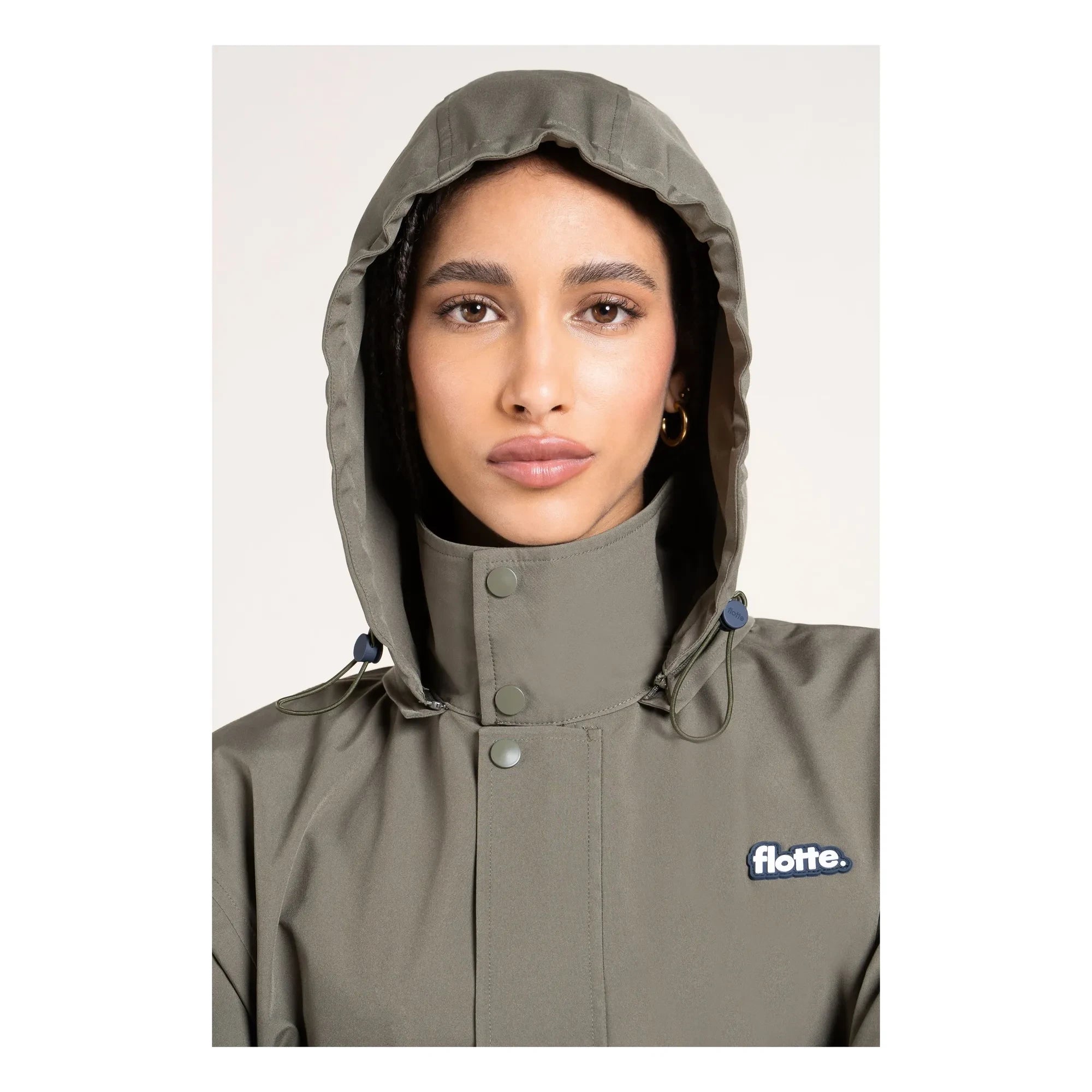 Chaqueta impermeable Flotte - Solférino | Caqui