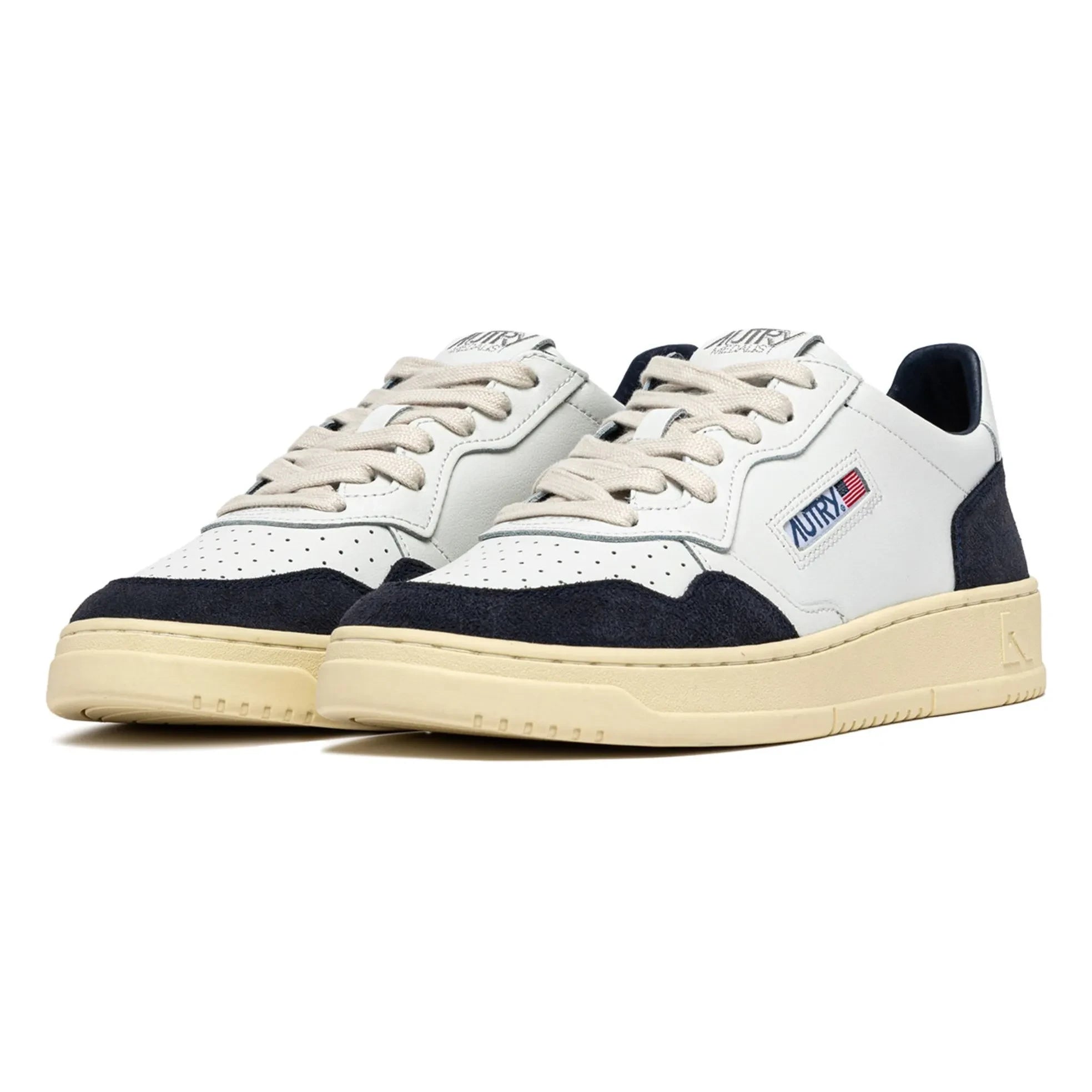 Autry - Zapatillas bajas de piel y ante Medalist | Azul petróleo
