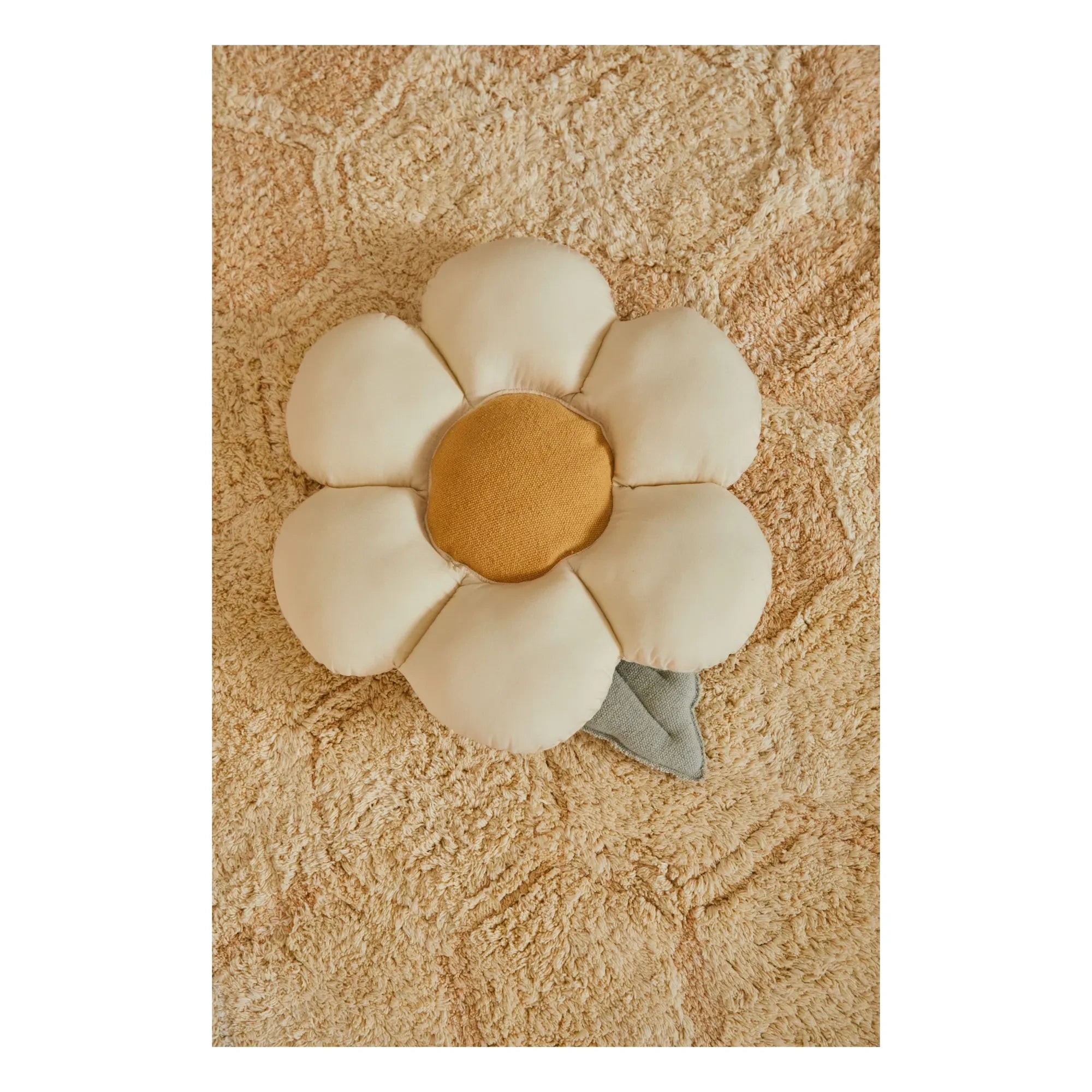Lorena Canals - Cojín Daisy | Blanco
