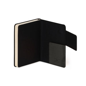 Legami - Cuaderno Rayado con Funda Suave Monocromática - Black Suit - My Defter