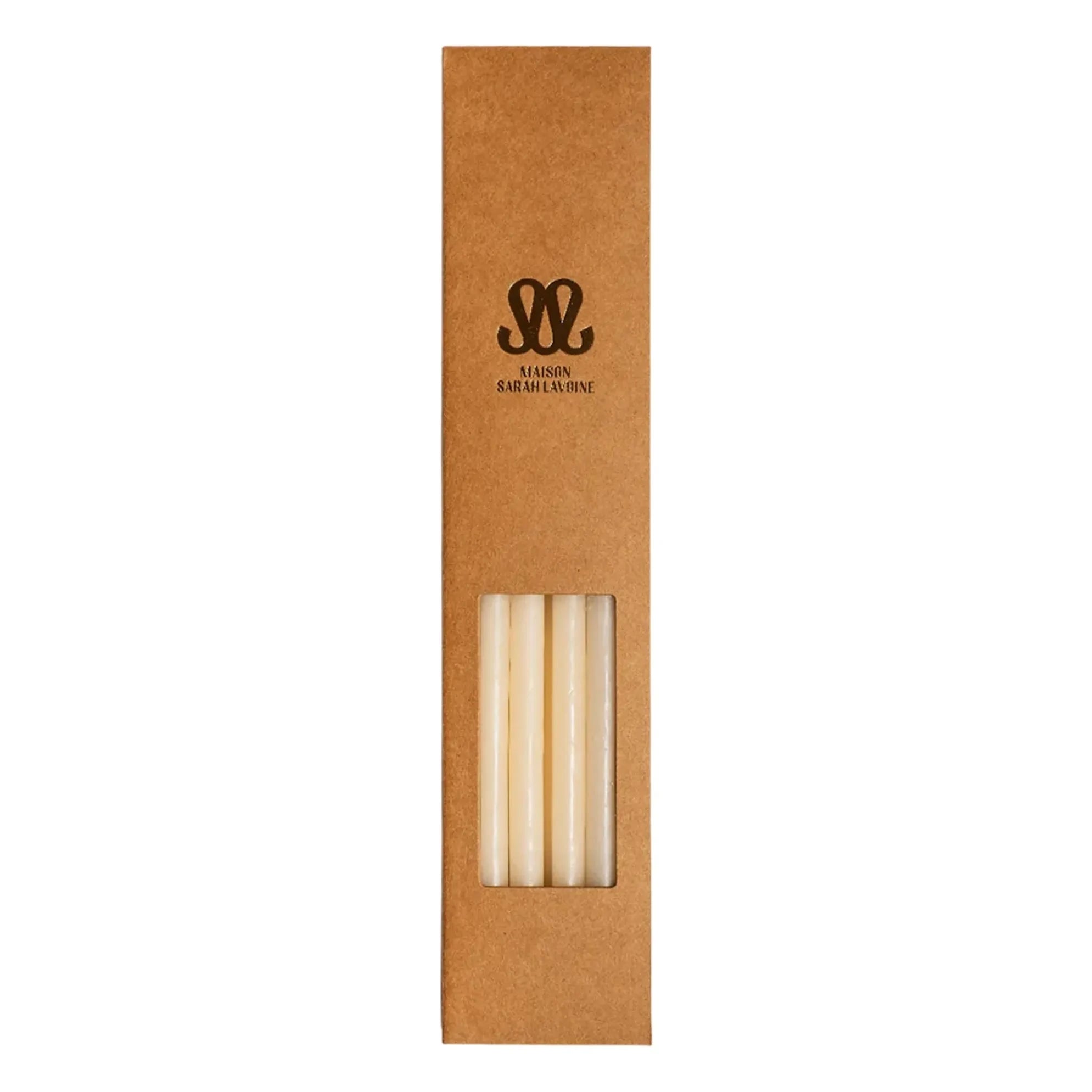 Maison Sarah Lavoine - Velas delgadas - Juego de 10 | Crudo