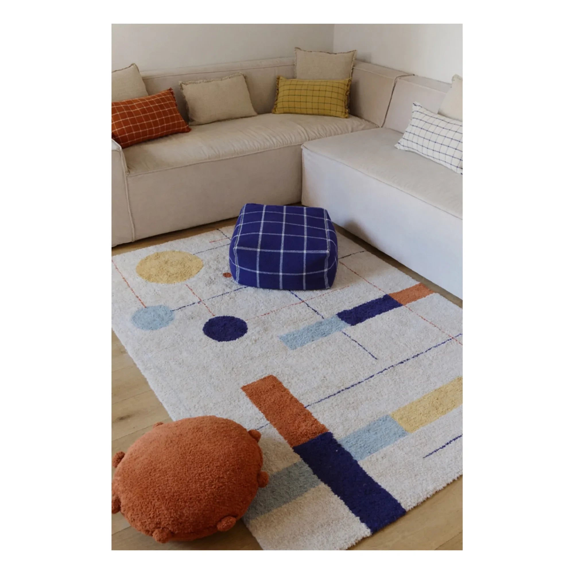 Lorena Canals - Alfombra de diseño geométrico | Beige