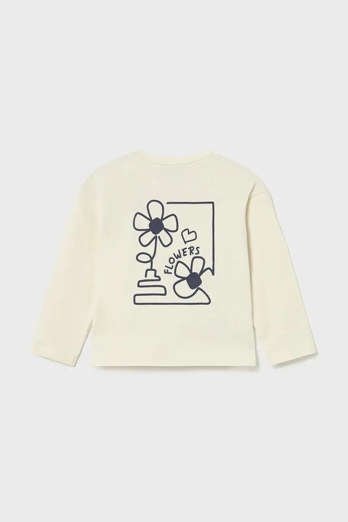 Blusa de bebé de manga larga Mayoral