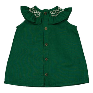 Loir - Blusa Thaïs Keten | Verde