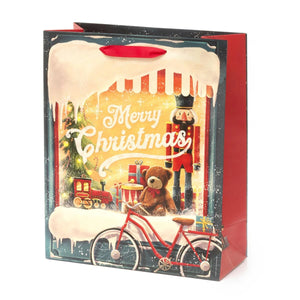 Legami - Bolsa de regalo de Navidad Noel Window - Grande