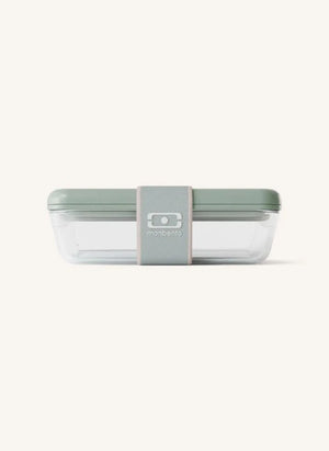 Monbento - Caja de Almuerzo de Vidrio Puro - Monbento x Pyrex | Salvia
