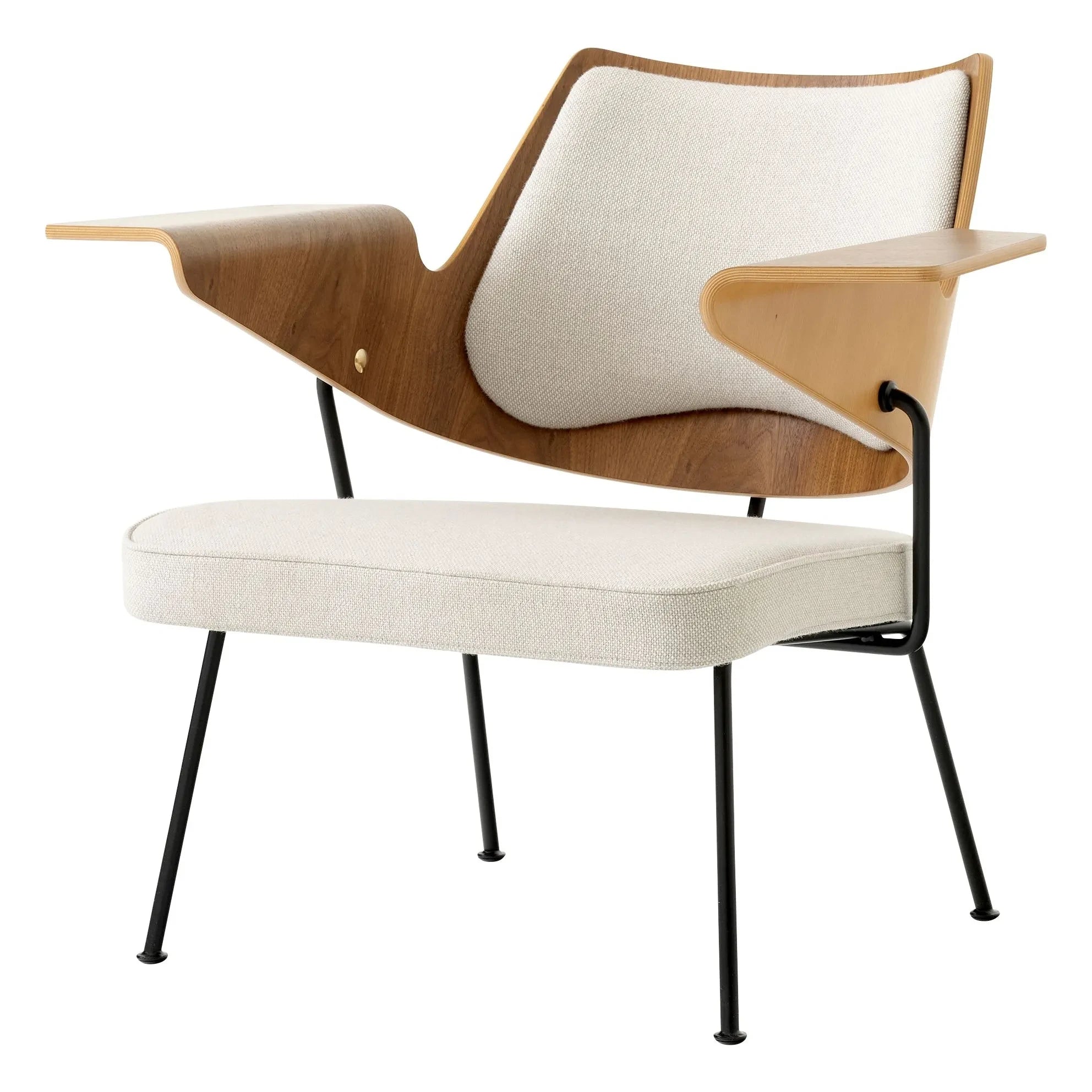 & Tradition - sillón RD8, Robin Day | Gris claro