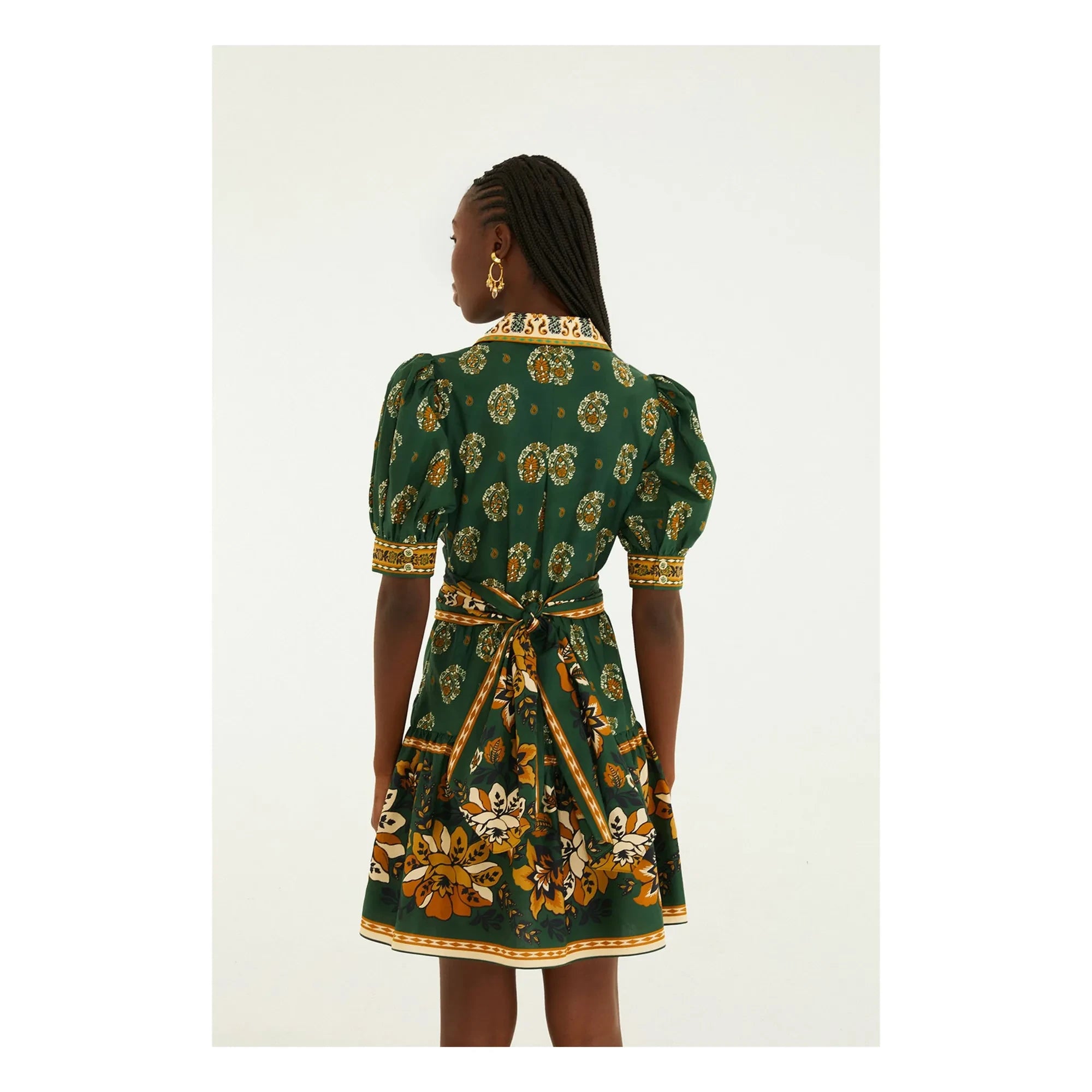 Farm Rio - Vestido Ayla | Verde