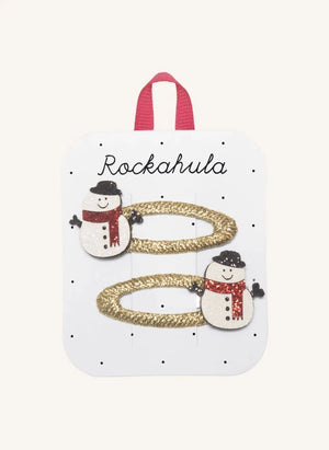 Rockahula Kids - 2’li Simli Kardan Adam Toka Seti | Beyaz
