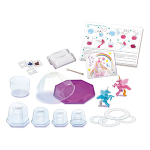 4M - Set de cristal - Unicornios