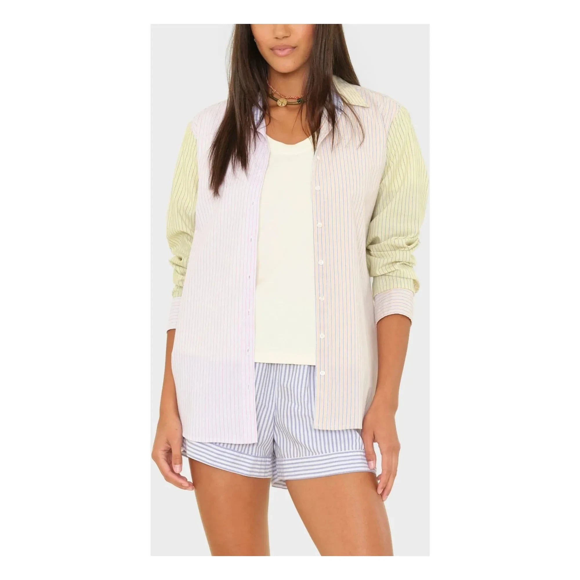 Xirena - Camisa a rayas Beau | Azul