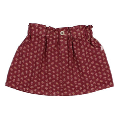 Búho - Falda Cottage Fleurie | Burdeos