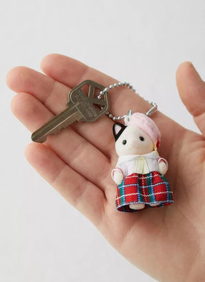 Sylvanian Families - Llavero de Gatito de Dos Tonos