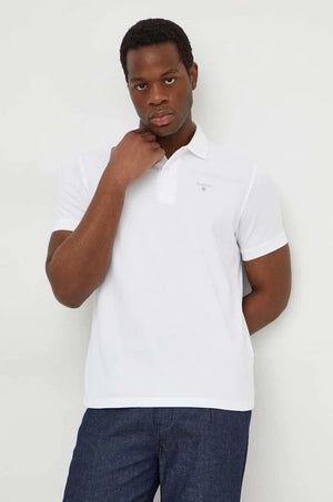 Camiseta de algodón para hombre con cuello Barbour ESSENTIALS