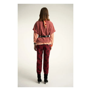 Sisters Department - Violette organik pamuk sweatshirt | Bordo