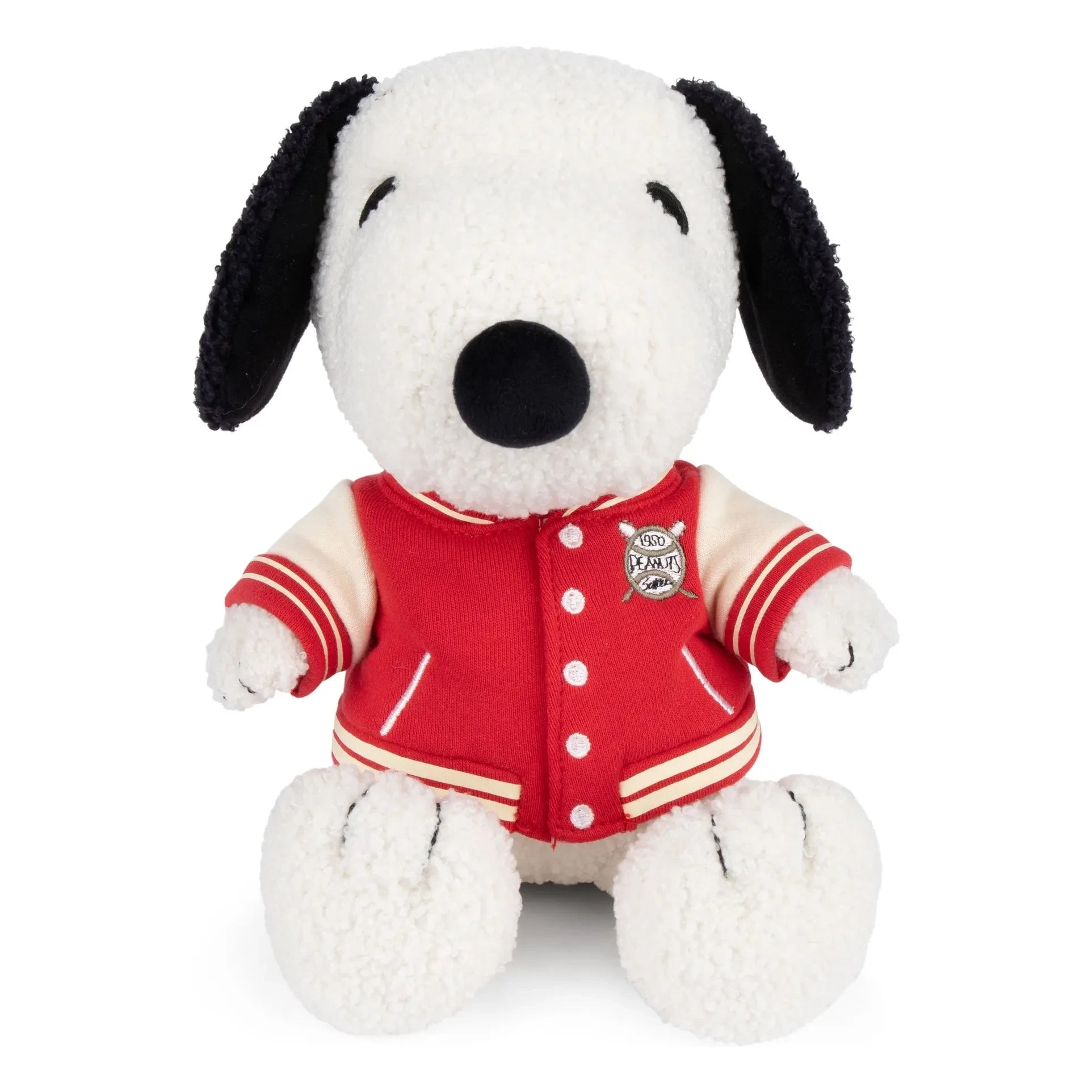 Bon Ton Toys - SNOOPY - Peluche Snoopy con cazadora universitaria