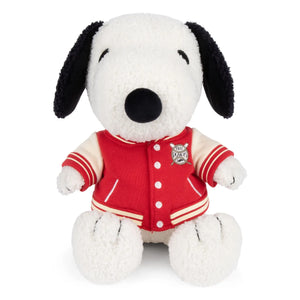 Bon Ton Toys - SNOOPY - Peluche Snoopy con cazadora universitaria