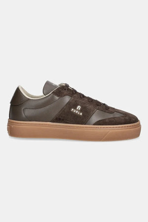 Zapatillas deportivas de piel con cordones Furla Enjoy