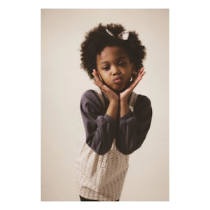 Soor Ploom - Camiseta Balloon de algodón orgánico | Gris oscuro