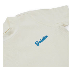Goldie + Ace - Camiseta de pana Goldie | Blanca