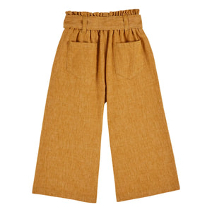 Emile et Ida - Pantalones anchos con cinturón | Mostaza