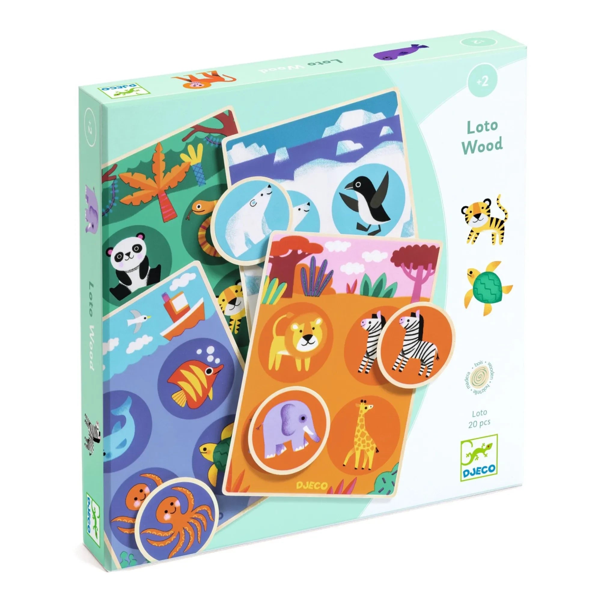 Djeco - Juego de lotería de madera