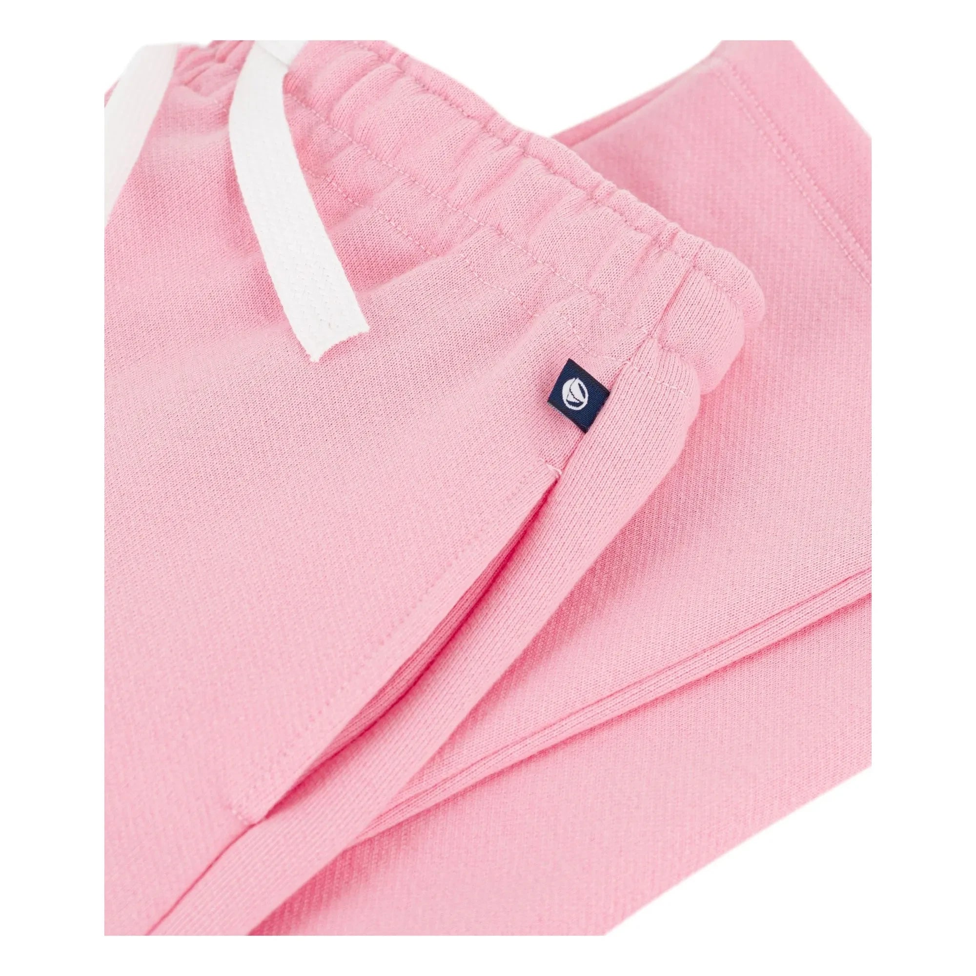 Petit Bateau - Organik Pamuk Düz Jogger | Pembe