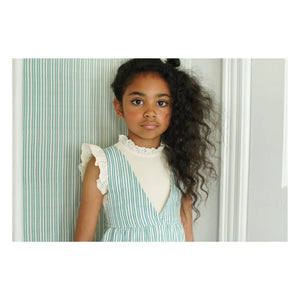 Soor Ploom - Camiseta de algodón orgánico con calados Pointelle | Rosa beige