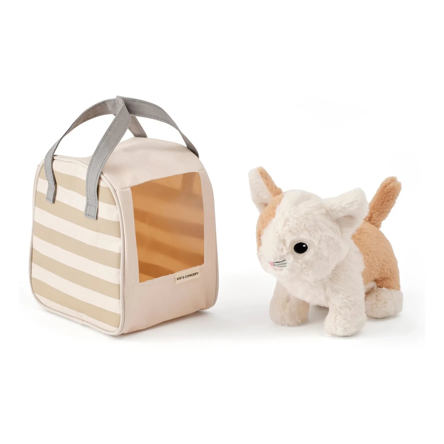 Kid's Concept - Gato de peluche y bolsa