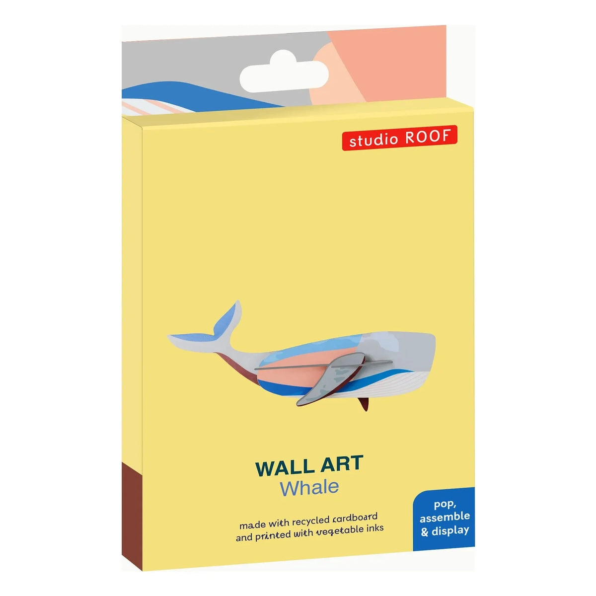 Studio Roof - Decoración de pared ballena | Gris