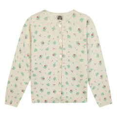 Bonton - Cárdigan Lilou Coco Bouquets | Crema