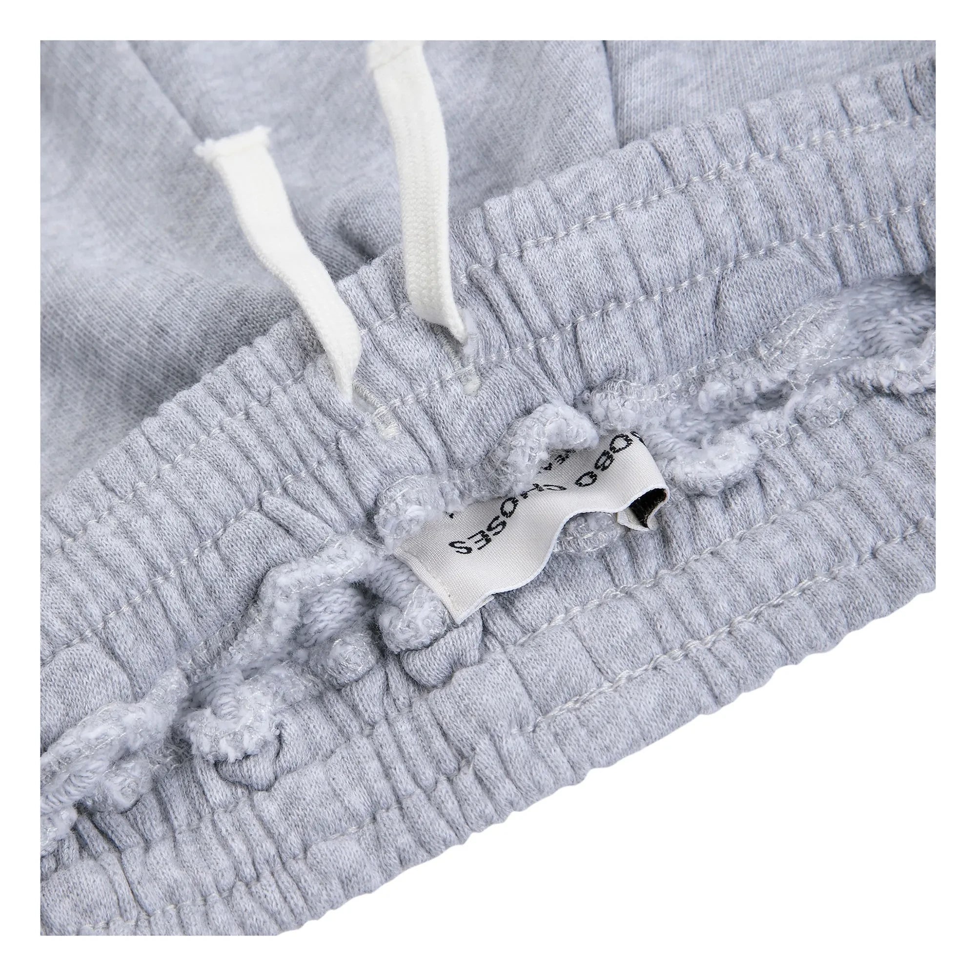 Bobo Choses - Jogger Liso de Algodón Orgánico | Gris jaspeado