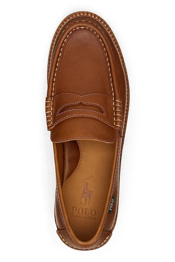 Mocasines Penny de Cuero Jett Polo Ralph Lauren