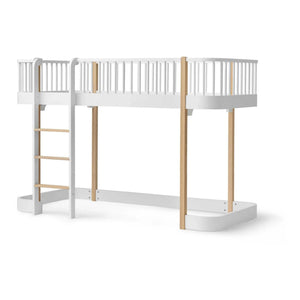 Oliver Furniture - Cama casita de madera Original 90x200 cm | Roble
